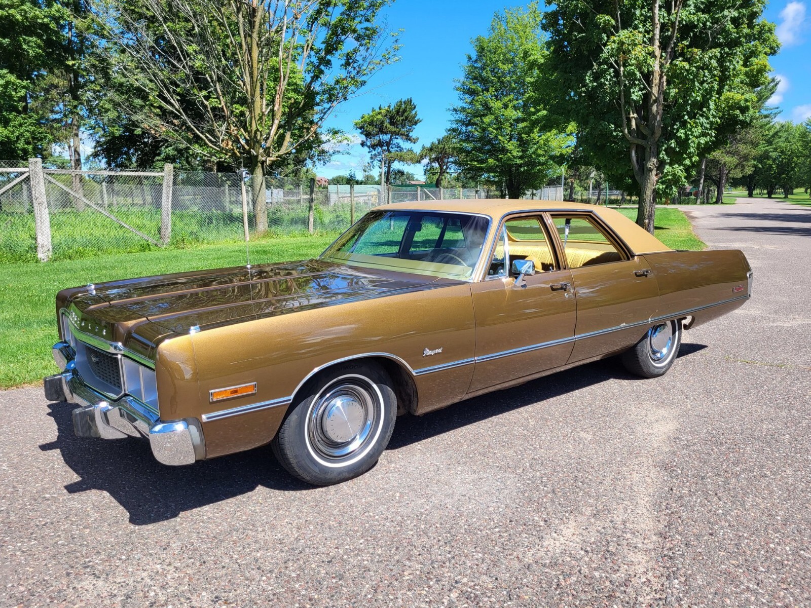 1973 Chrysler Newport (Front Side) Poster 24 X 36 Inch SWEET