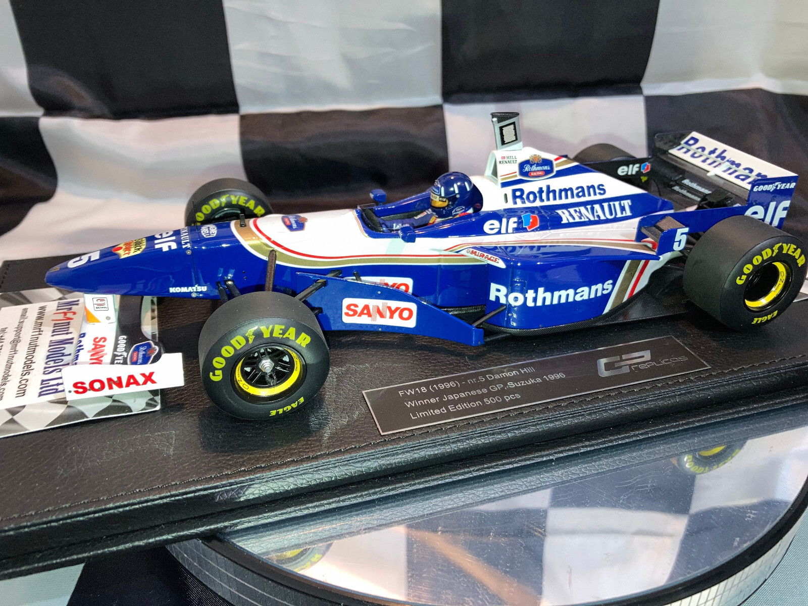 Amazon.co.jp: Williams FW18 Damon Hill #5 /GP Replicas 1/18
