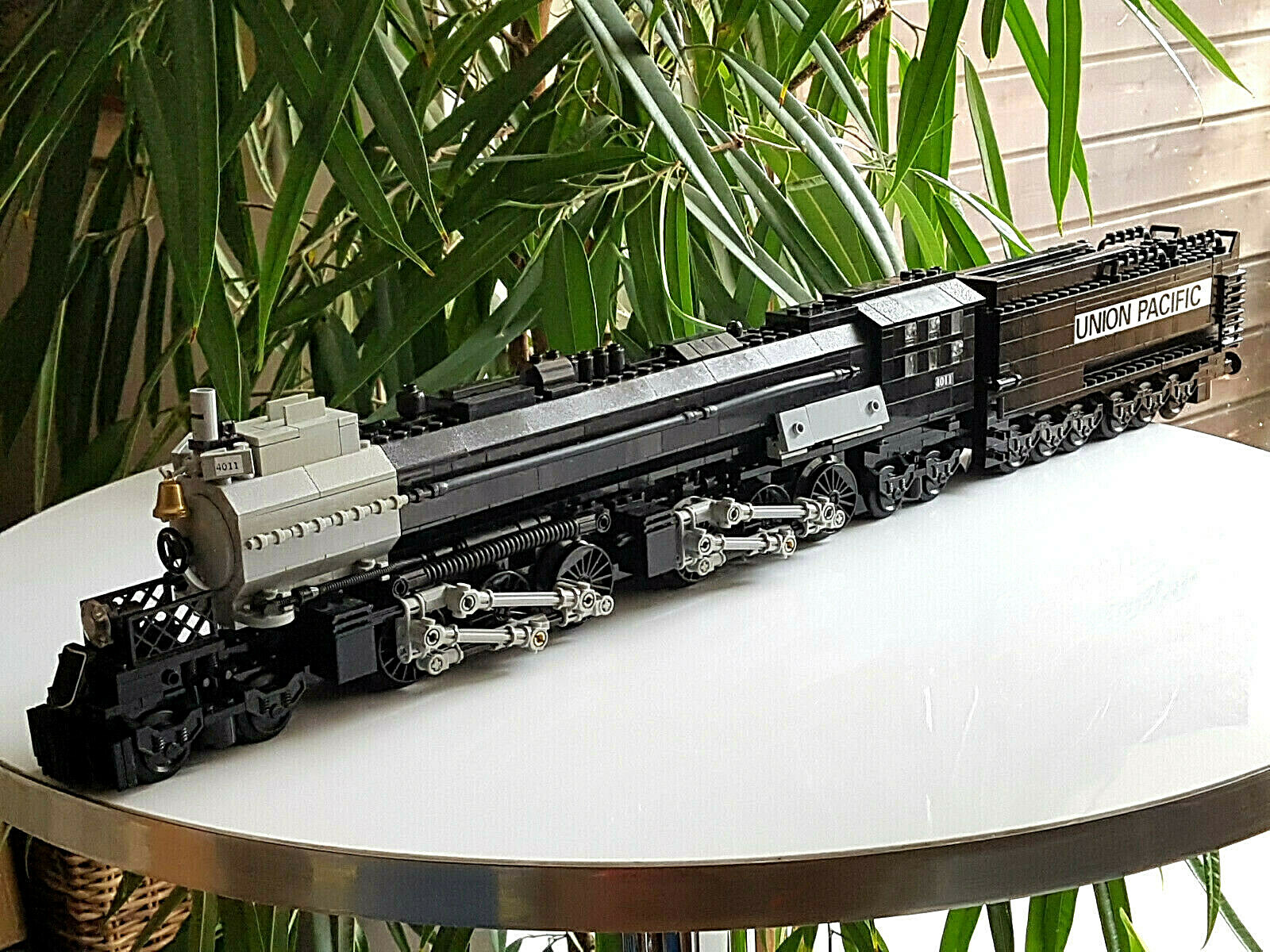 LEGO BigBoy steam LoneRanger Western Dampflok Union Pazific Eisenbahn Custom MOC