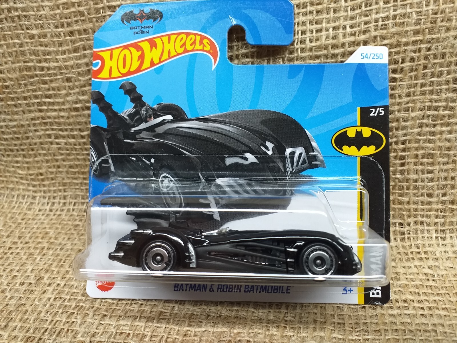 2024 Hot Wheels 54/250-Batman Batmobile-Batman 2/5 (HRY54
