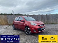 2015 Nissan Micra 1.2 Tekna Hatchback 5dr Petrol Manual Euro 5 (80 ps) Petrol
