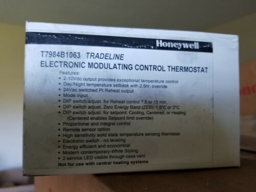 Honeywell Proportional Thermostat