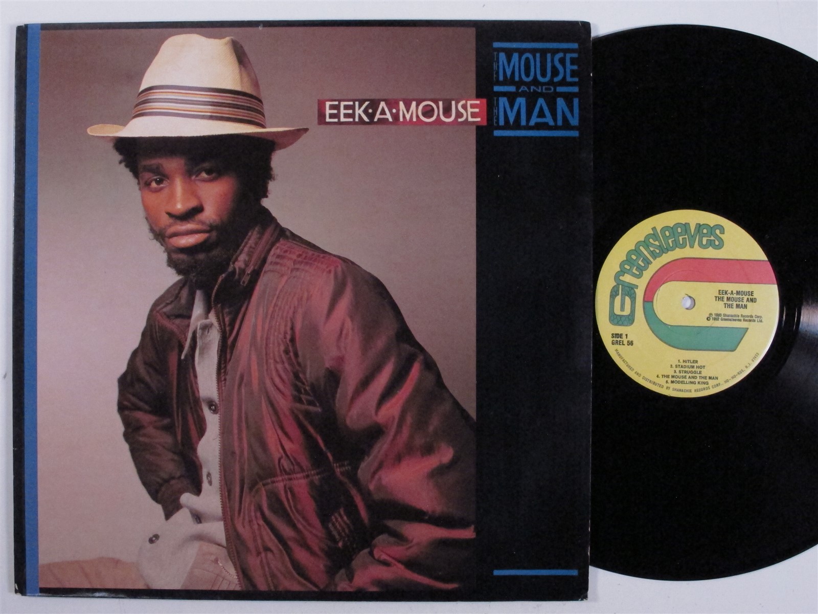 英LP Eek A Mouse Mouse &amp; The Man GREL56 Greensleeves UK /00228 The Mouse & The Man - Eek-a-mouse (LP) - VP Reggae
