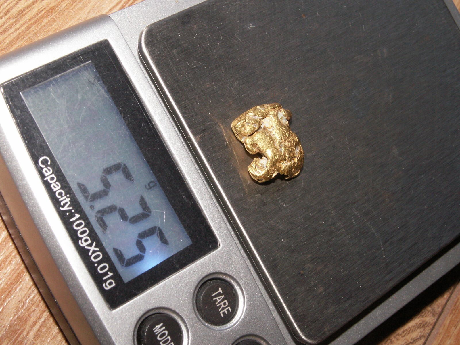 Genuine Natural Gold Nugget from Atlin, BC,  5.25 Grams