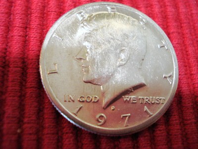 1971 D Kennedy BU Half Dollar Super Sharp