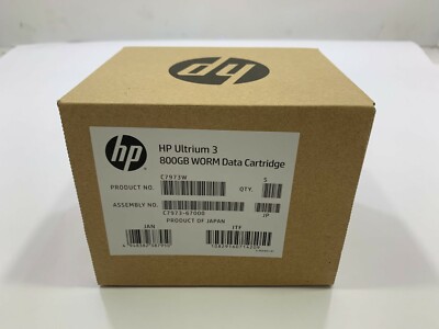 HPE LTO-3 Ultrium 800GB Worm Data Tapes C7973W !! BRAND NEW!! 