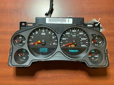 2008 GMC SIERRA 1500 USED DASHBOARD INSTRUMENT CLUSTER FOR SALE