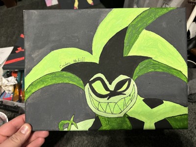 Mammon (Helluva Boss), Acrylic Painting