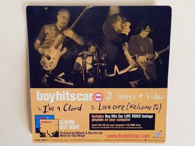 Boy Hits Car 2001 Promo Music Cd - FREE S&H!!