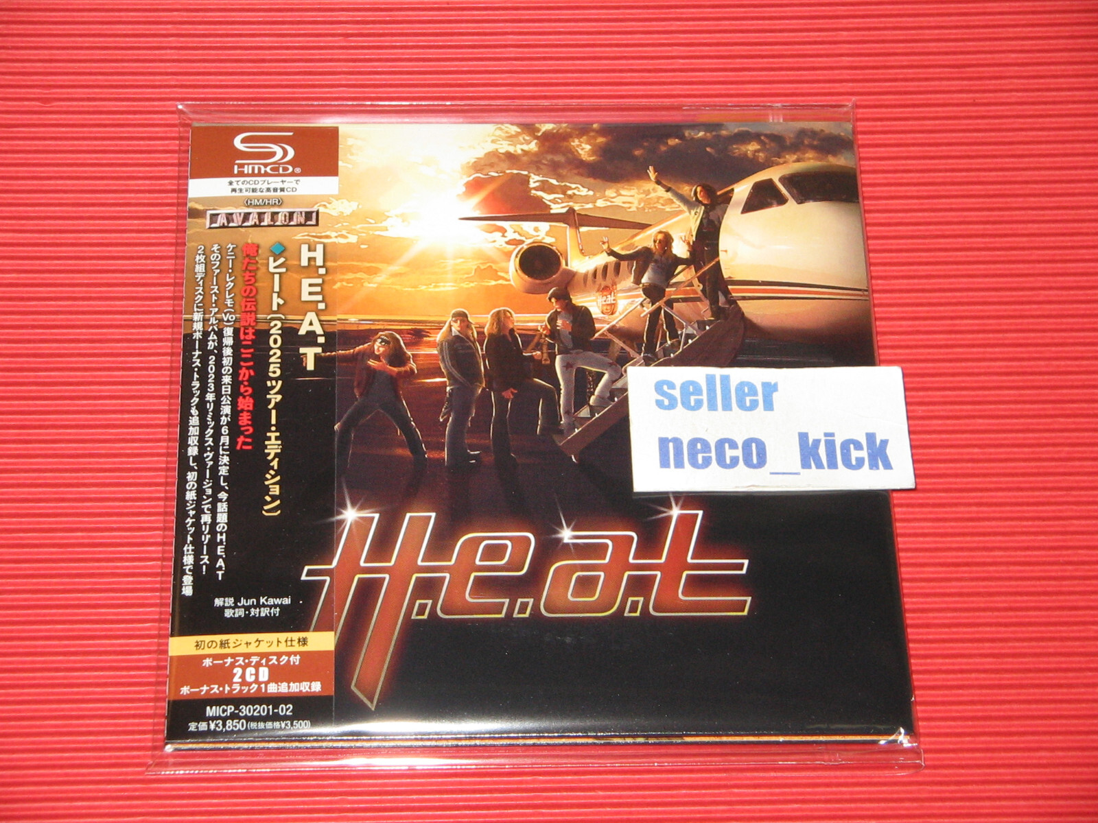 6WT H.E.A.T HEAT 2025 TOUR EDITION JAPAN MINI LP SHM CD +