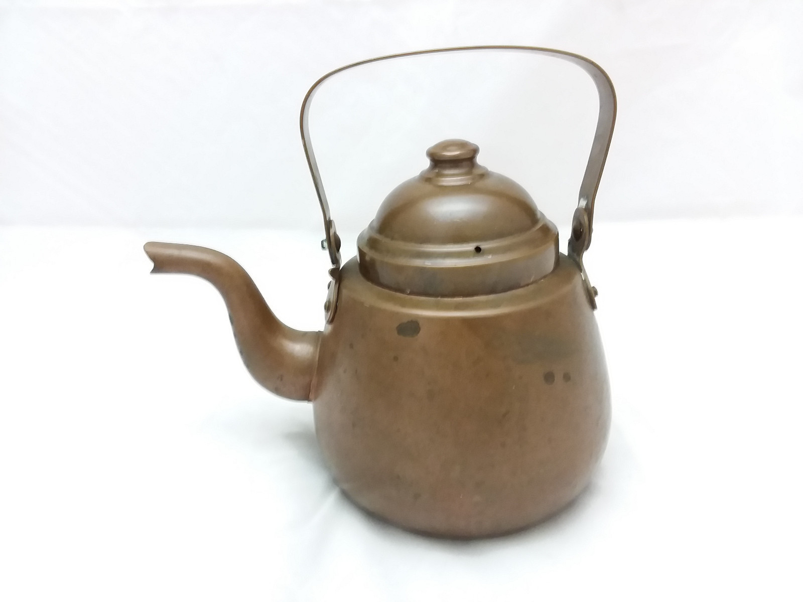 Peltiteos Helsinki O.Y. Copper Tea Kettle 1L Teapot with Sugar Bowl and Creamer