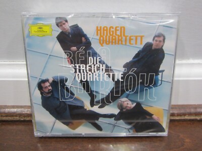 BELA BARTOK: The String Quartets (Hagen Quartett) (2 CD)  SEALED