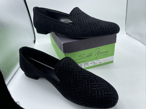 Sesto Meucci of Florence Italy Women's Black Sparkle Kinnie