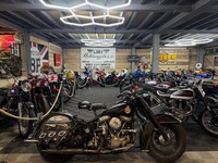 1957 harley panhead hydraglide ex vietnam presidential escort bike 