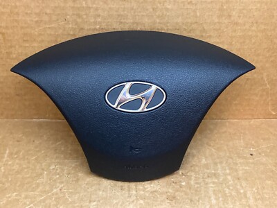 11-16 Hyundai Elantra Front Left Driver Side Steering Wheel Air Bag Airbag Black