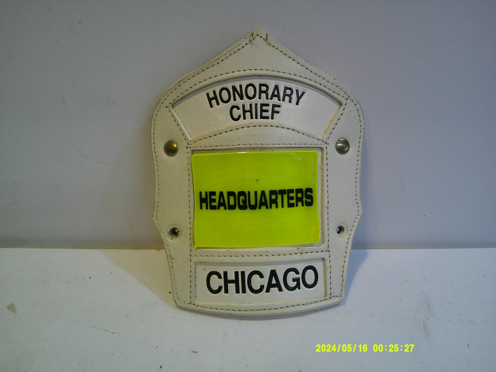 Chicago Fire Dept. Fire Helmet Front - HQ | eBay