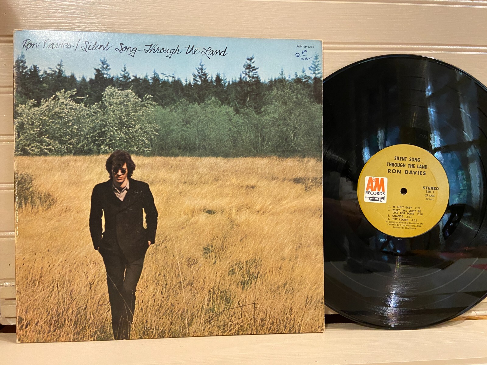 CD Ron Davies Silent Song Through The Land UICY93008 A&M Records 紙ジャケ /00110 RON DAVIES - Silent Song Through the Land - 1970 & Insert Lp
