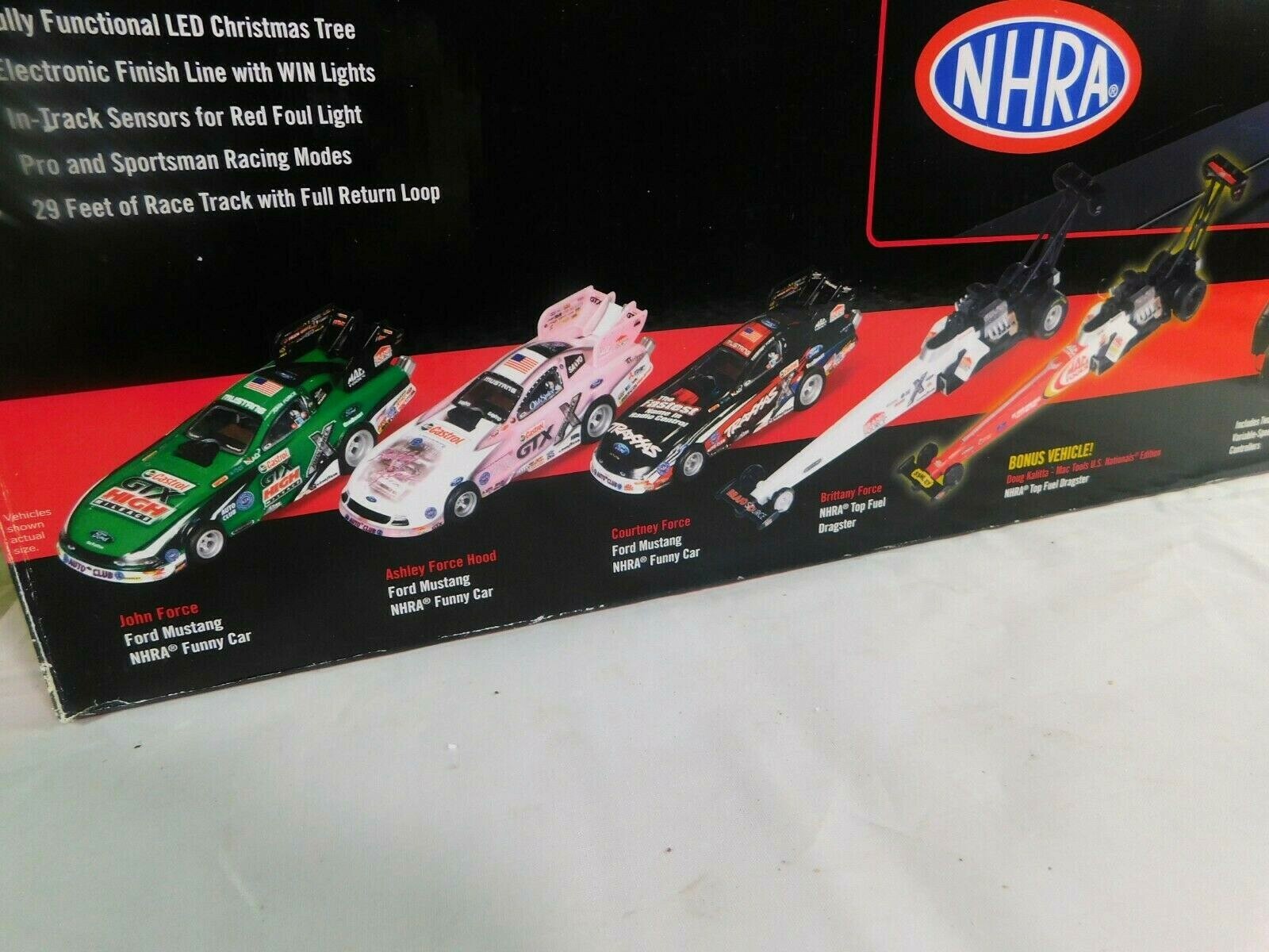 Mac Tools Team Force Pro Racing Drag Strip #CP7002 Featuring 4 Gear Racing