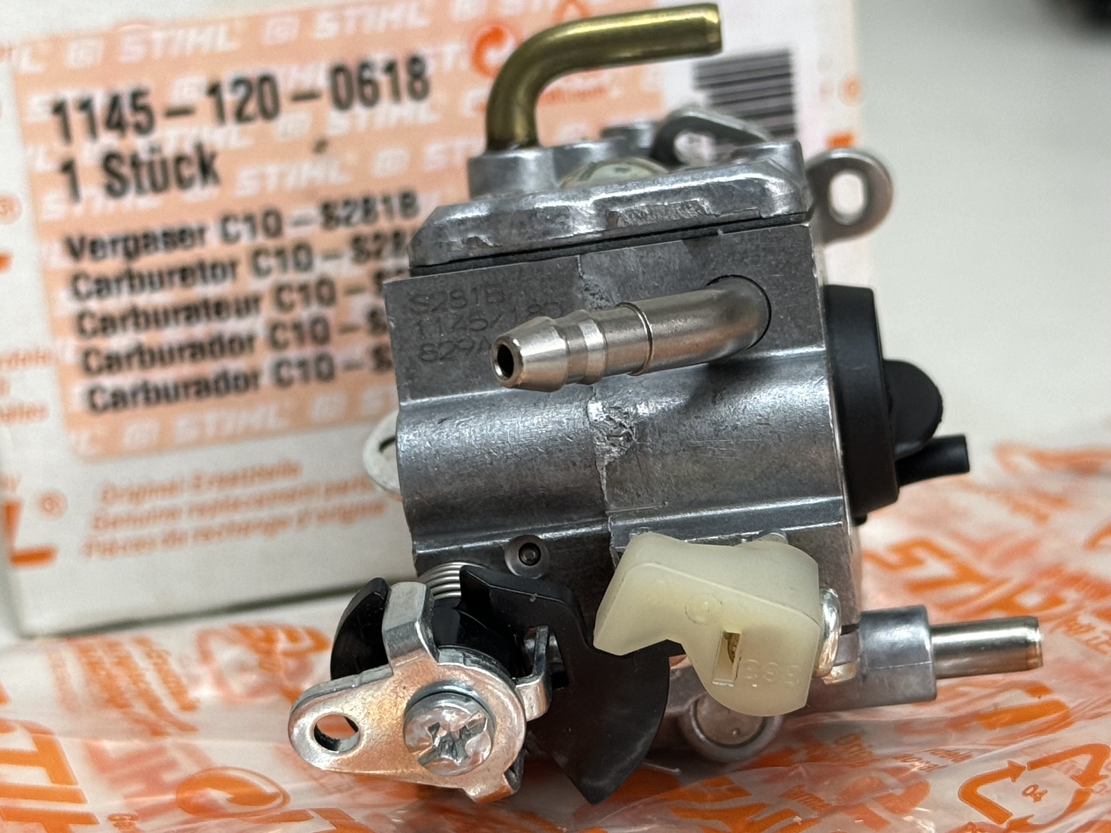 STIHL OEM ZAMA CARBURETOR 1145 120 0618 C1Q-S281 MS201C MS 201 C-E GENUINE CARB - Picture 5 of 5