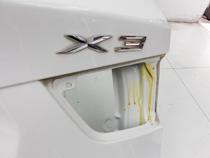 BMW X3 F25 10-14 Heckklappe Kofferraumdeckel 300 BMW X3 F25 10-14 24.01.2013 7275066 41007275066 4100-7275066 gebraucht Bild 6