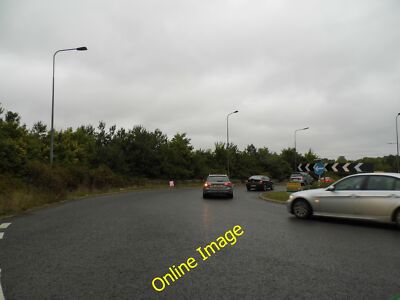 Photo 6x4 Roundabout at the end of Elstead Road Godalming Connecting to t c2013