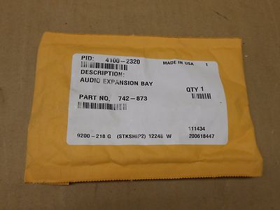 1 NIB SIMPLEX 4100-2320 41002320 AUDIO EXPANSION BAY FACTORY SEALED (2 AVAIL)
