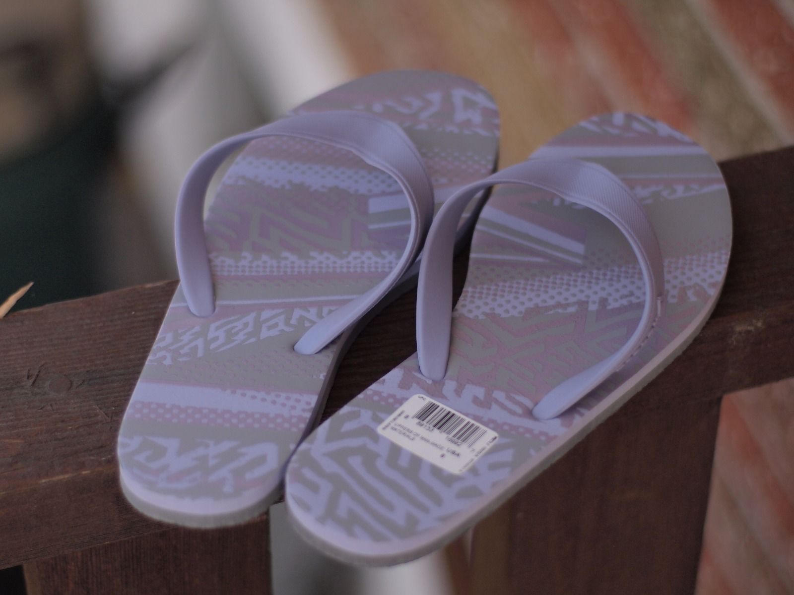 Reebok Women's Size 6 Cash Flip V70761 Purple Slippers