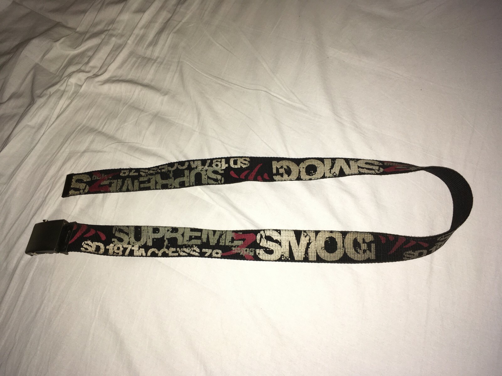 Cintura Supreme Vintage anno 2000 introvabile belt supreme Cintura Supreme Vintage anno 2000 introvabile belt supreme