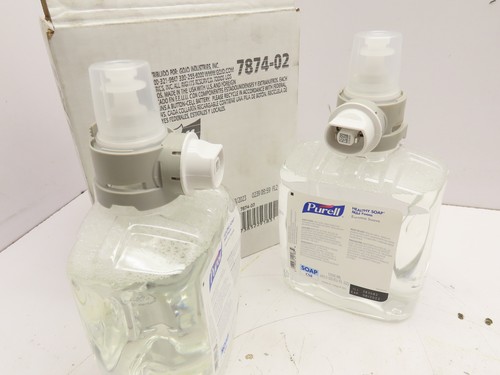 PURELL CS8 Refill HEALTHY Hand SOAP Foam 40.6 Oz 1200ML Frag-Free 2-Pak 7874-02