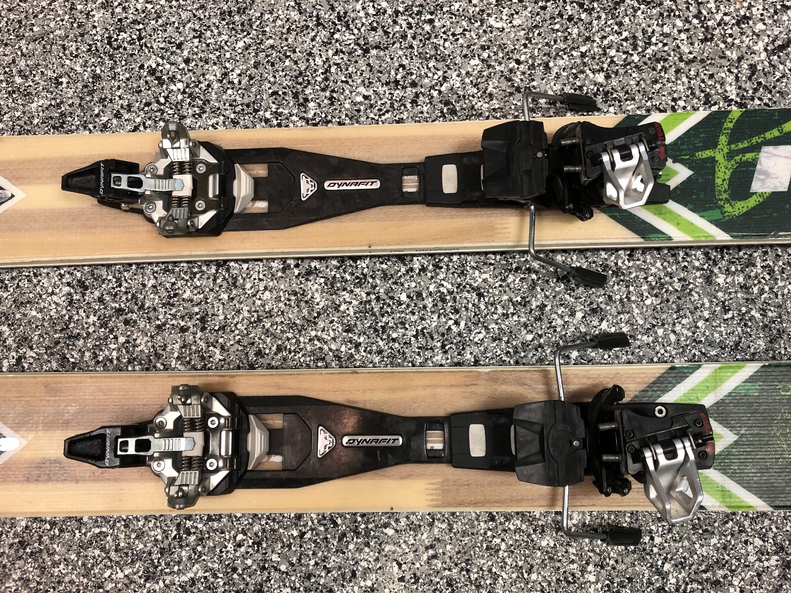 Volkl Nunataq Skis with Dynafit Bindings