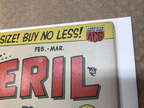 Operation Peril #3 (1951) 6.5/7.0 OW ACG War Horror Story Nice