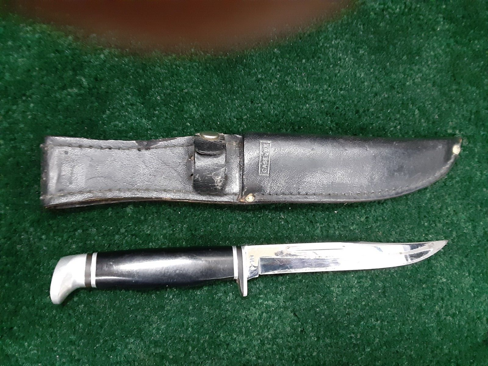 vintage an・an no.5 CASE XX 216-5 Vintage Fixed Blade Hunting / Skinning 1960s