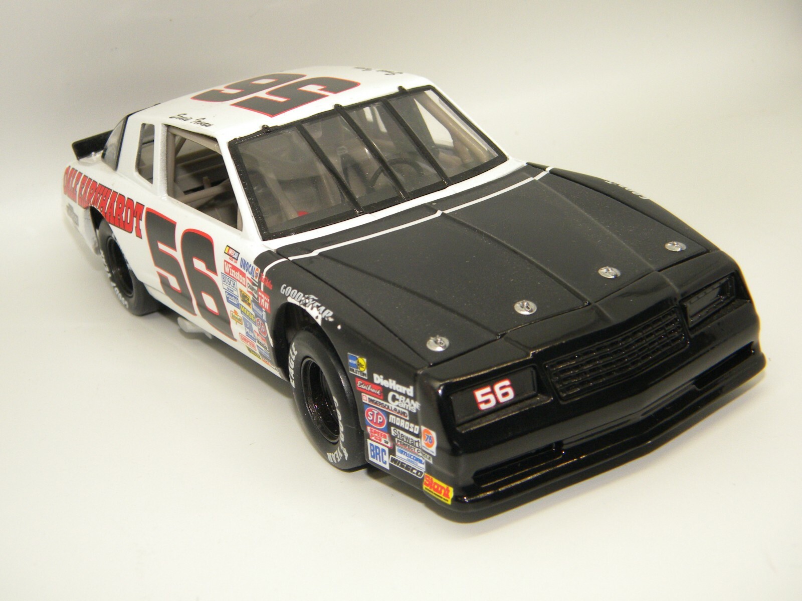 1987 Ernie Irvan #56 Dale Earnhardt Chevrolet Monte Carlo Aerocoupe 1:24 IOB