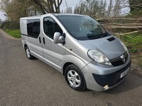 2011 Vauxhall Vivaro 2.0CDTI [115PS] Sportive Doublecab 2.9t Crew Van Diesel Man