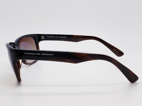 Pre-owned Porsche Design P8546 Cat.2 Sunglasses Frames 60-16-140 W. Case In Brown