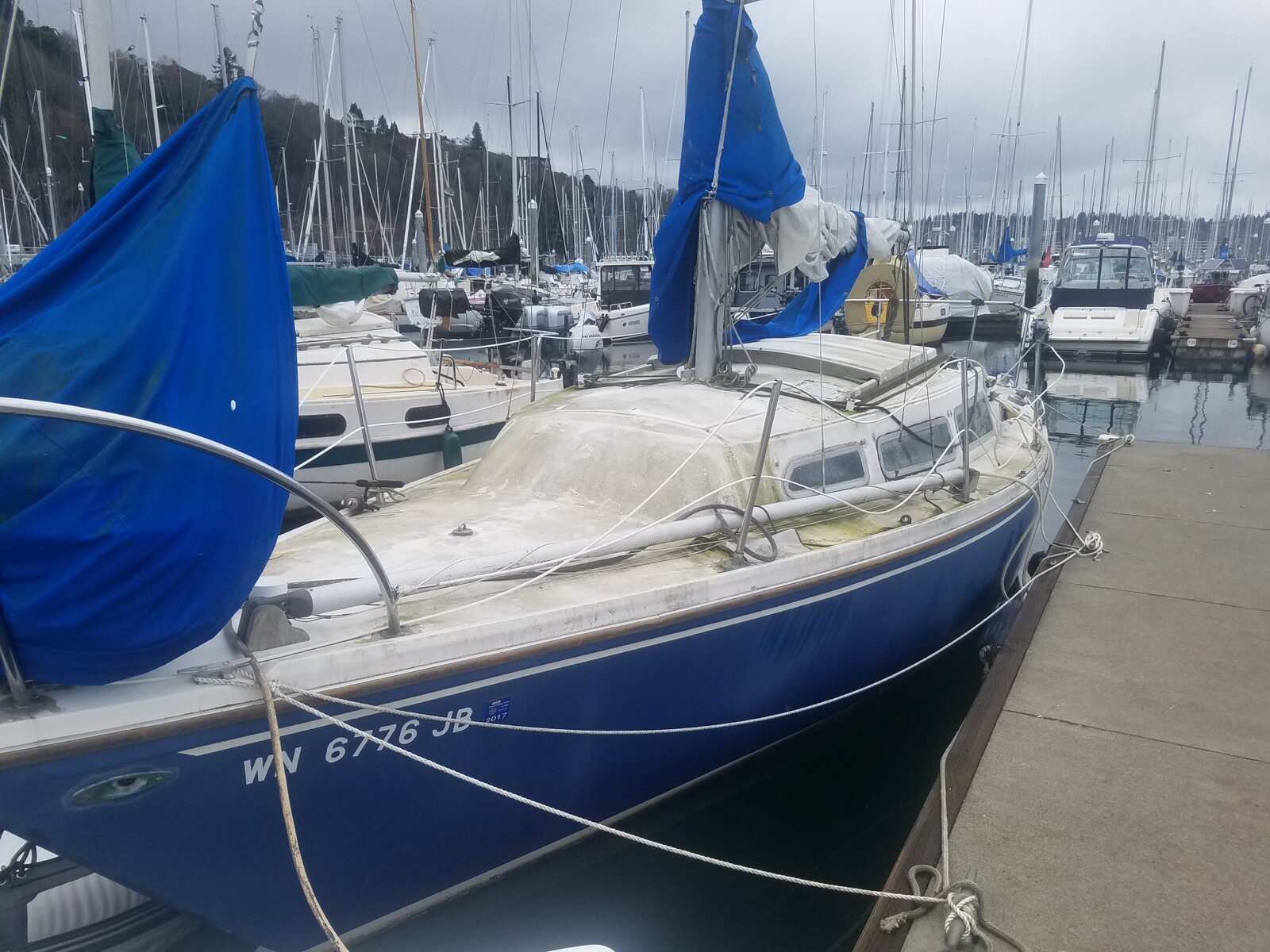 1972 Catalina Yachts 27 Sailboat, Seattle WA | No Fees & No Reserve