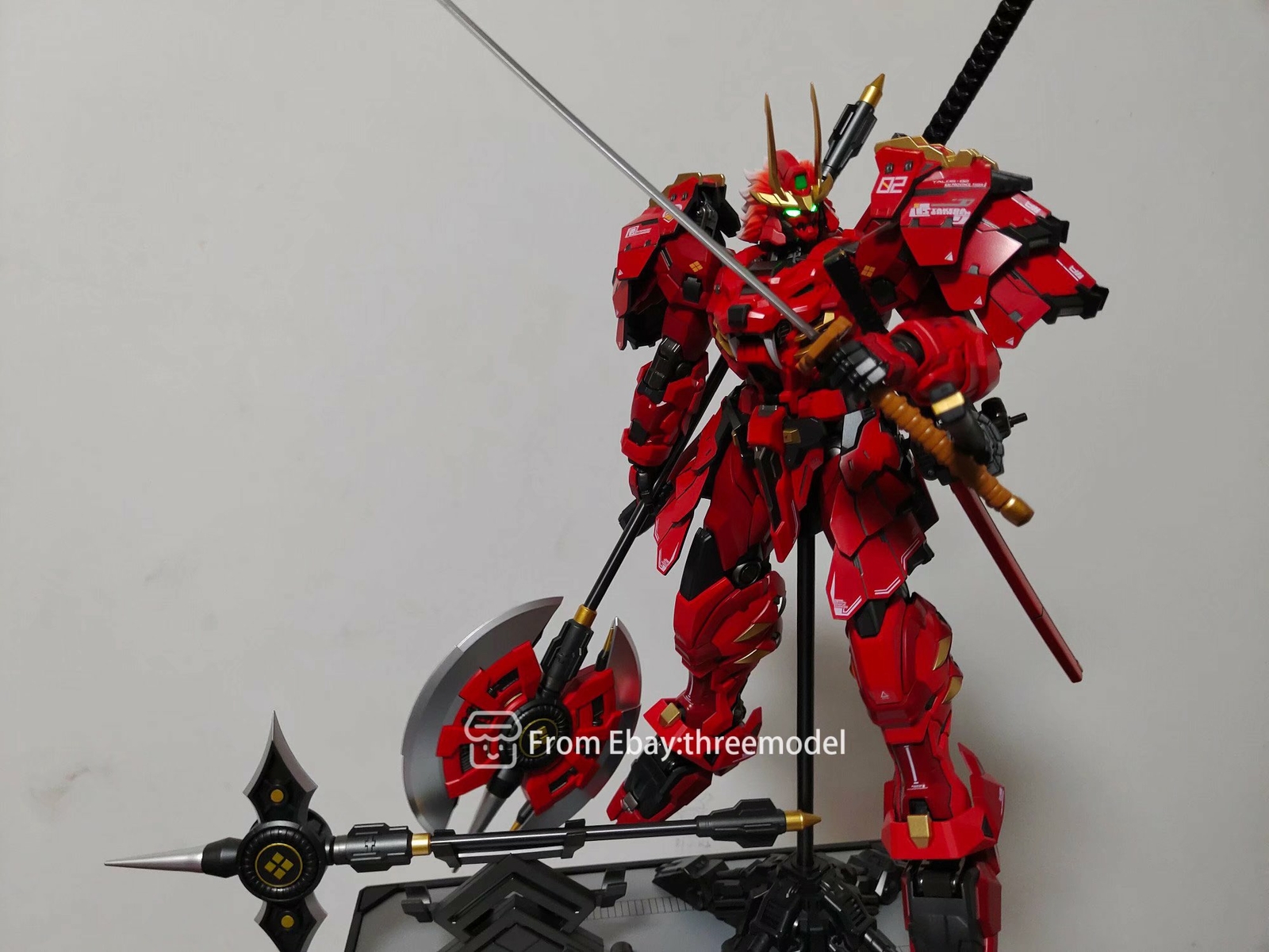 新品未使用MOSHOW TOYS TAKEDA SHINGEN 限定版 Perfect 1/72 Moshow Mct-J02 Takeda Shingen Alloy Action