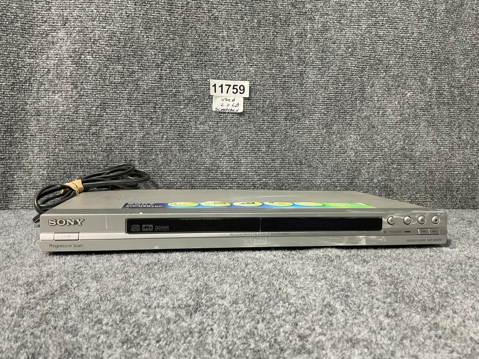 ソニー　SONY DVP-NS575P CD/DVDプレーヤー 本体 Amazon.com: Sony DVP-NS575P/B Progressive Scan DVD Player