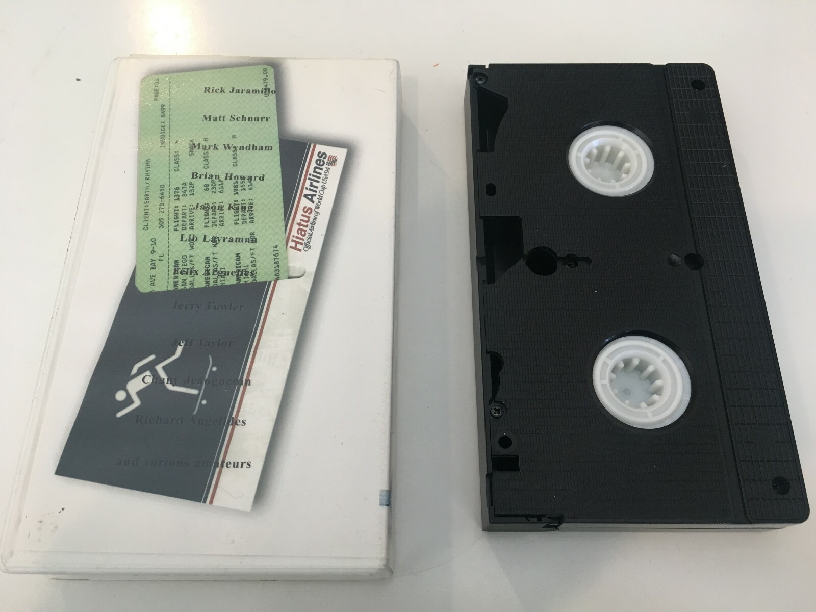 Vintage Planet Earth Hiatus 1995 Rhythm skateboarding VHS RARE - PERSONAL COLLEC