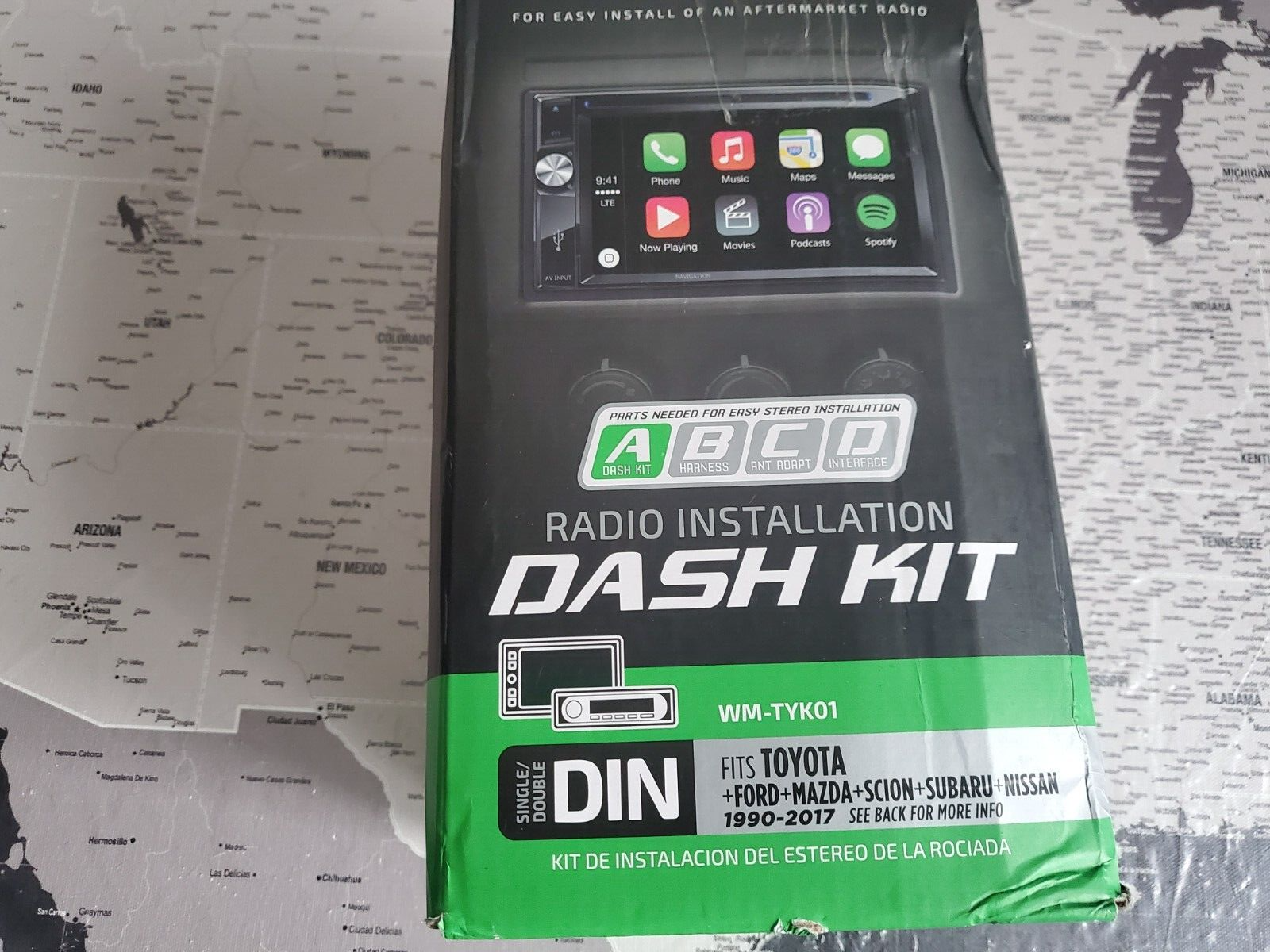 Radio Dash Install-Kit Metra WM-TYK01 Fits Toyota Ford Mazda