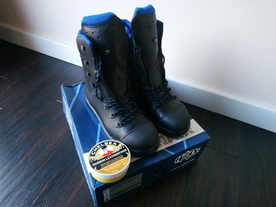 haix blue mountain chainsaw boots
