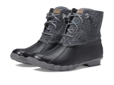 

Женские ботинки Sperry замшевые с принтом морских животных