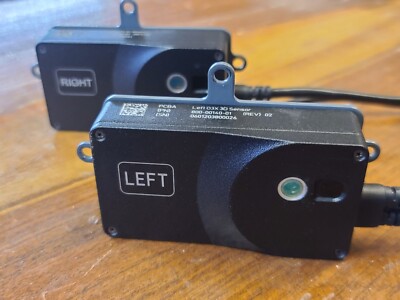 Set Of (2) - Left & Right Tennant T7AMR. Lidar Cameras O3X 3D W/brackets