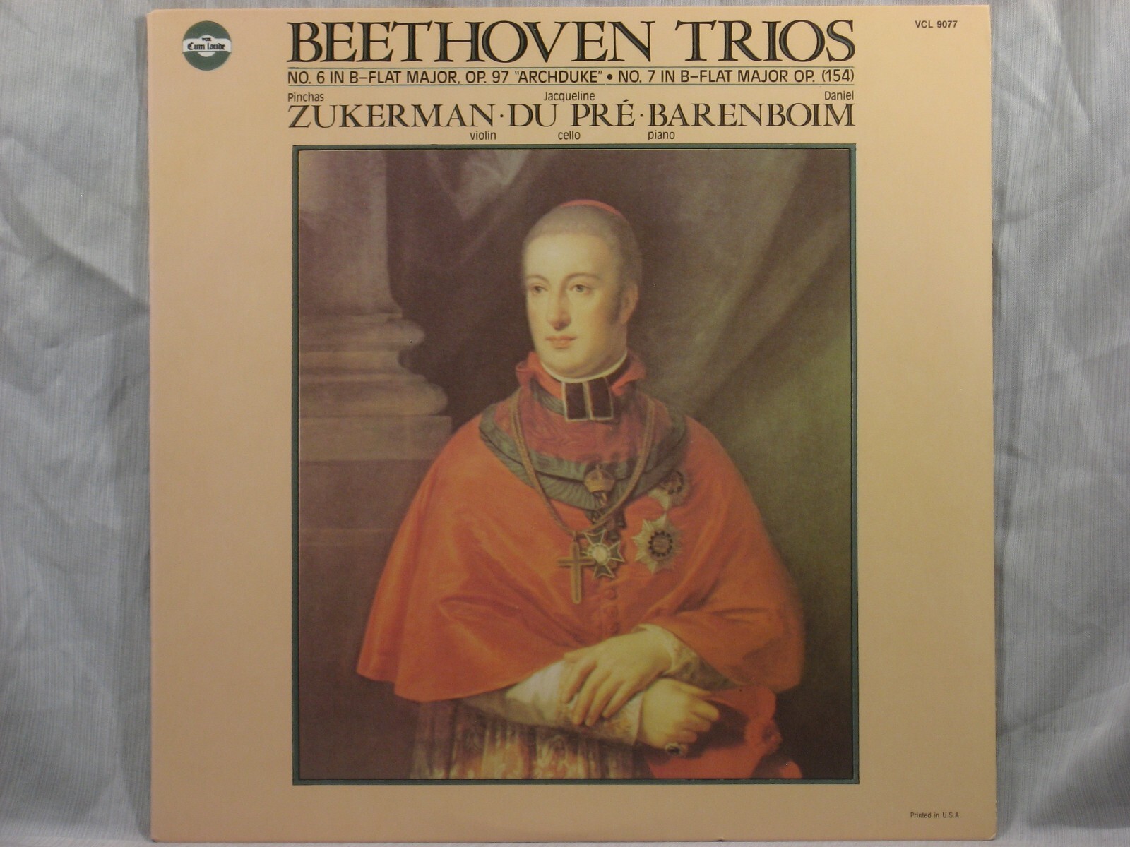 Beethoven Trios Nos. 6 & 7 - Zukerman, Barenboim, du Pré