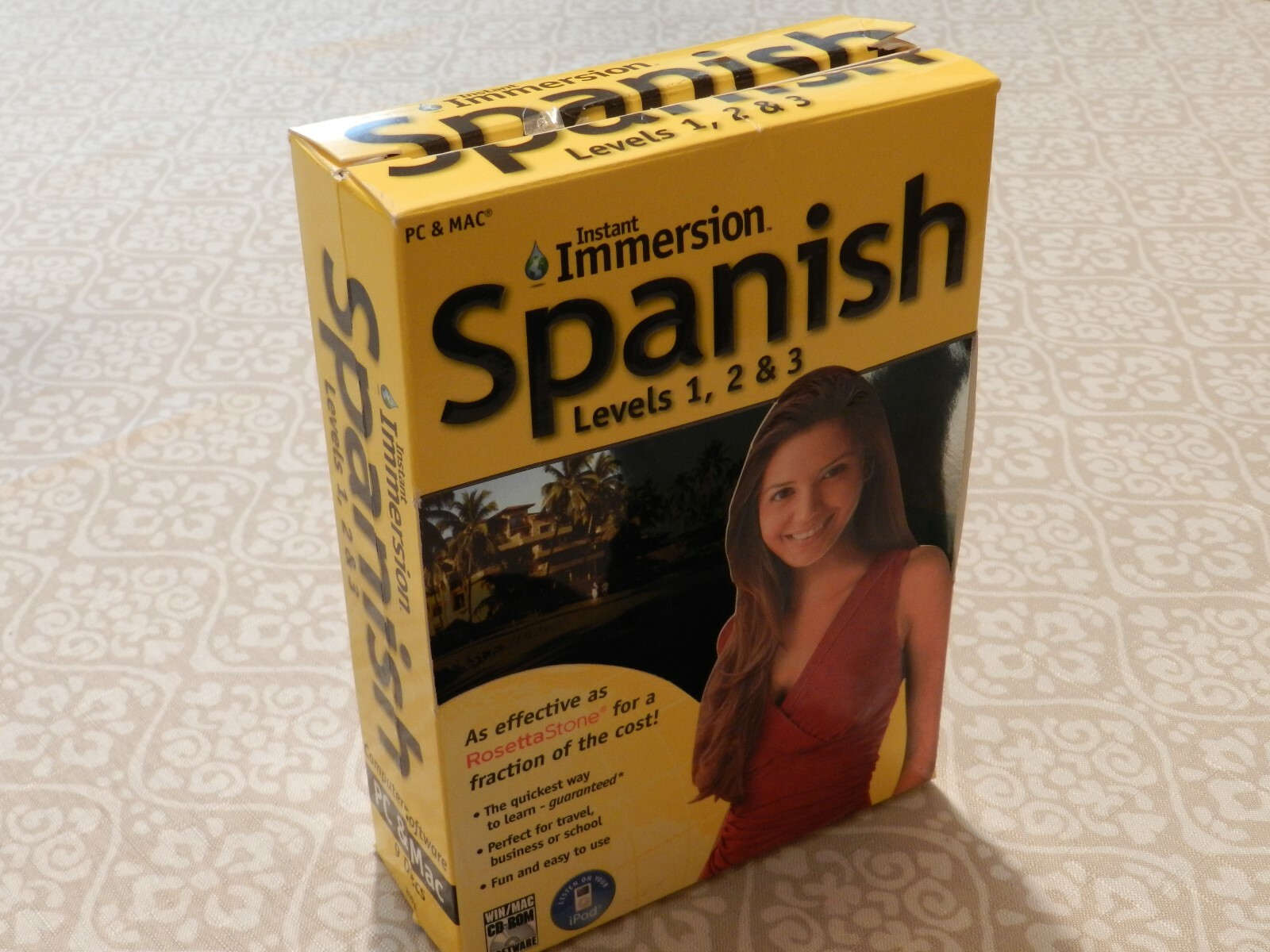 Instant Immersion Spanish Levels 1, 2 And 3 - PC & Mac 9 Discs