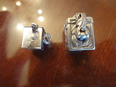 VINTAGE STERLING SILVER PILL BOX AND A JACK IN THE BOX---DONT MISS OUT--