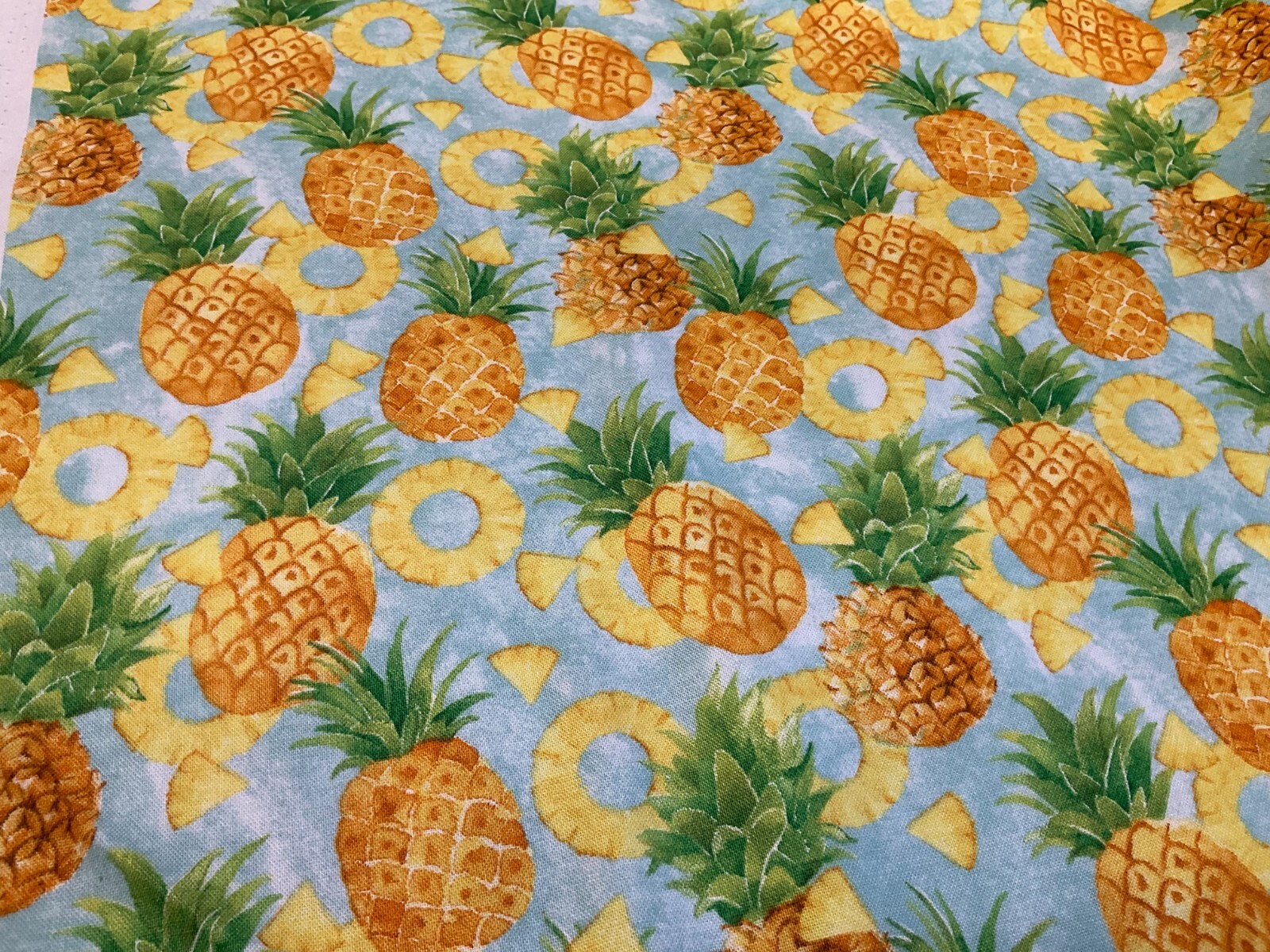 トップス TheLoopyDays WILMINGTON PRINTS-SQUEEZE THE DAY #1810-42483-457-PINEAPPLE