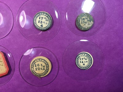 DOZEN GLASS POCKET WATCH CRYSTALS