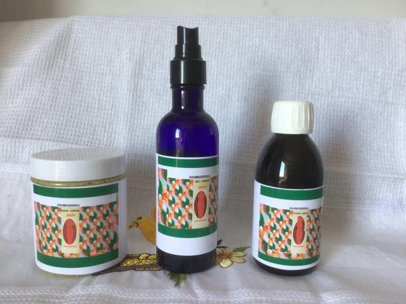 Kit Cream  + Huile & Sirop Kigelia Bazooka 39 X DosÃ Grosir Penis  200 G X 3