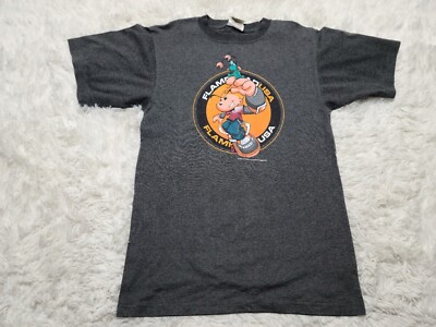 90s JNCO Flamehead Fireboy L T-Shirt Skateboard Y2K Revatex Made USA 2-Sided VTG